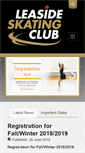 Mobile Screenshot of leasideskatingclub.com